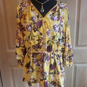 !EVERYTHING GOES! J for Justify Long Sleeve Blouse